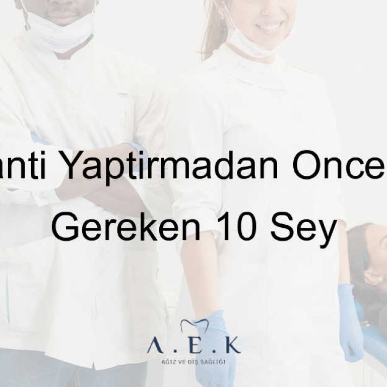 Diş Implanti - AEK Dent